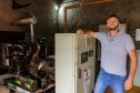 Usina de BioGás - produção de energia gerada a partir, neste caso, dos dejetos de suínos -, em Medianeira, região oeste do Paraná.