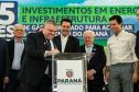 Governador Carlos Massa Ratinho Junior anunciou investimentos de R$ 505 milhões em energia e infraestrutura de gás canalizado para acelerar o crescimento do Paraná.