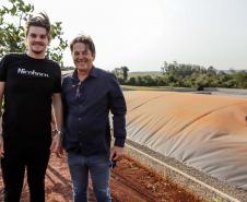 Com apoio do Estado, suinocultor instala biodigestor para produzir sustentavelmente