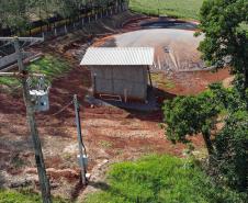 Usina de BioGás - produção de energia gerada a partir, neste caso, dos dejetos de suínos -, em Medianeira, região oeste do Paraná.