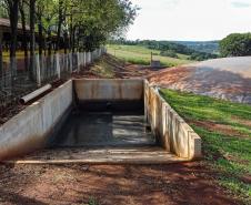 Usina de BioGás - produção de energia gerada a partir, neste caso, dos dejetos de suínos -, em Medianeira, região oeste do Paraná.