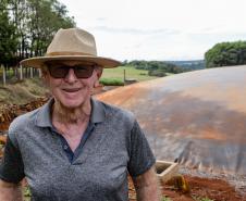 Usina de BioGás - produção de energia gerada a partir, neste caso, dos dejetos de suínos -, em Medianeira, região oeste do Paraná.