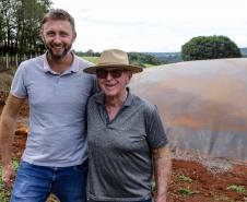 Usina de BioGás - produção de energia gerada a partir, neste caso, dos dejetos de suínos -, em Medianeira, região oeste do Paraná.