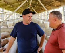 Biogás diminui custos de produção e gera renda para suinocultores de Pato Bragado