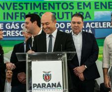 Governador Carlos Massa Ratinho Junior anunciou investimentos de R$ 505 milhões em energia e infraestrutura de gás canalizado para acelerar o crescimento do Paraná.