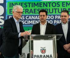 Governador Carlos Massa Ratinho Junior anunciou investimentos de R$ 505 milhões em energia e infraestrutura de gás canalizado para acelerar o crescimento do Paraná.