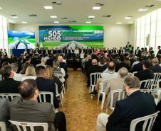Governador Carlos Massa Ratinho Junior anunciou investimentos de R$ 505 milhões em energia e infraestrutura de gás canalizado para acelerar o crescimento do Paraná.