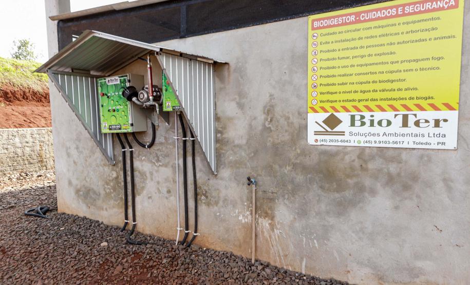 Com apoio do Estado, suinocultor instala biodigestor para produzir sustentavelmente