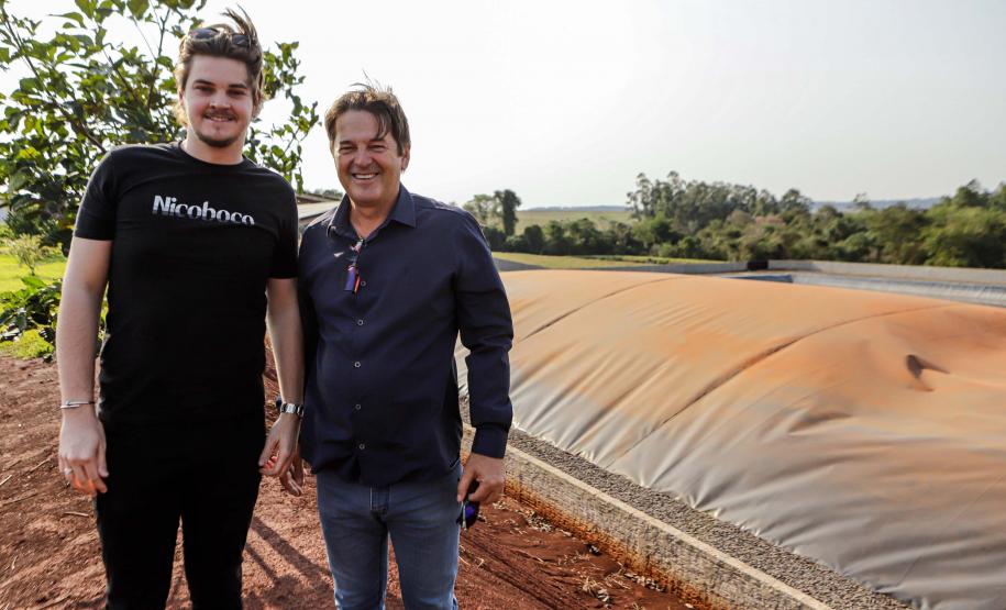 Com apoio do Estado, suinocultor instala biodigestor para produzir sustentavelmente