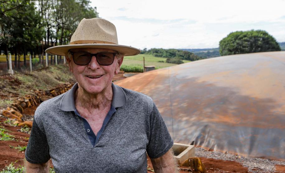 Usina de BioGás - produção de energia gerada a partir, neste caso, dos dejetos de suínos -, em Medianeira, região oeste do Paraná.