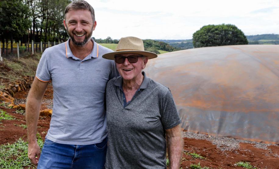Usina de BioGás - produção de energia gerada a partir, neste caso, dos dejetos de suínos -, em Medianeira, região oeste do Paraná.