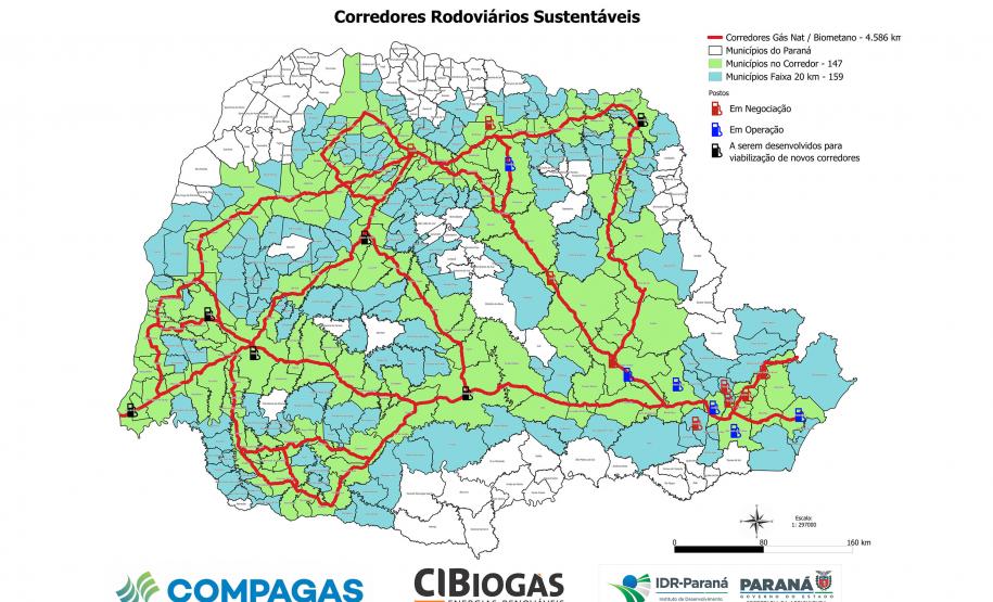 Potencial de biometano do Paraná vai transformar a frota rodoviária ligada ao campo