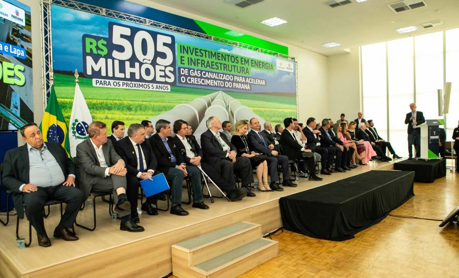 Governador Carlos Massa Ratinho Junior anunciou investimentos de R$ 505 milhões em energia e infraestrutura de gás canalizado para acelerar o crescimento do Paraná.